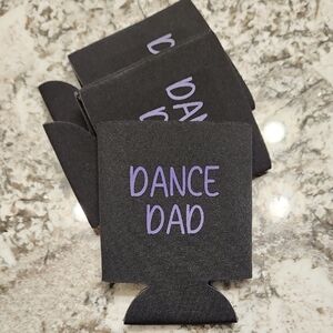 Dance Dad Can Cooler Koozies